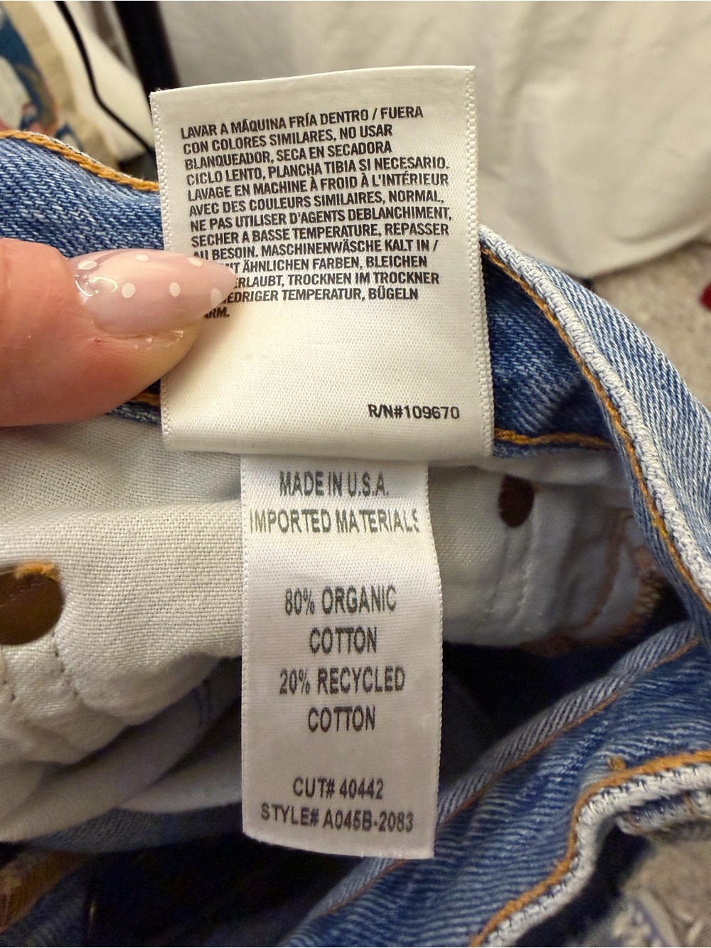 AGOLDE Jamie High Rise Classic Straight Taper Jeans - Picture 11 of 12
